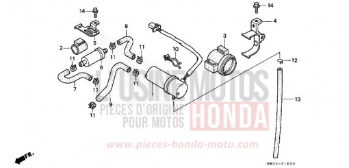 FUEL PUMP CBR900RRN de 1992